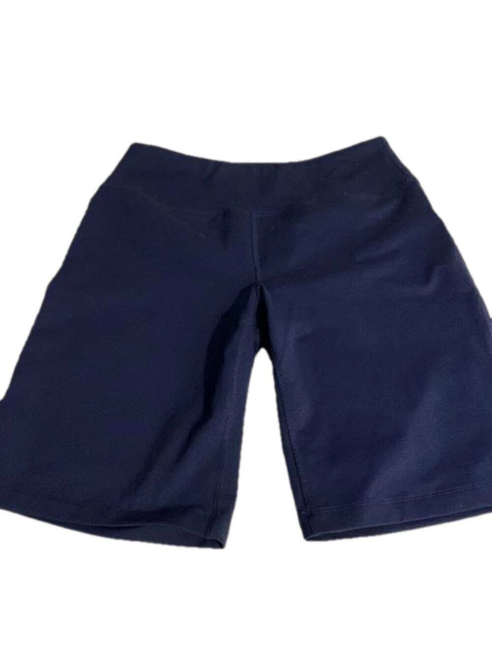 Lands End blue long yoga shorts